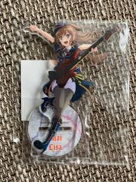 The master is back to capture another adorable photo of roselia in 2d. Bang Dream Acrylic Stand Rausch Und And Craziness Roselia Lisa Imai Colorcard De
