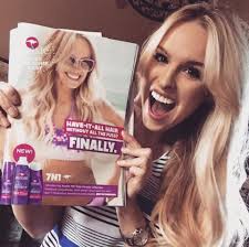 Everyone needs to go check out our new attorney, Lauren Clark's new  national display and campaign in Walmart. You will find her there and in  almost every national fashion magazine for Aussie