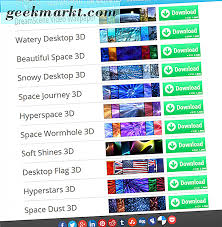 Download 3d builder and print three dimensional models with your computer. Wie Man 3d Animierte Hintergrundbilder Zum Windows 10 Desktop Hinzufugt Geekmarkt Com