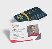 Cartes de visite en plastique blanc (PVC)