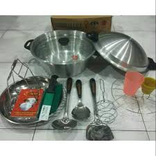 Cara panggang sate pakai teflon alat masak modern praktis membuat makanan. Cara Menggunakan Panci Serbaguna Untuk Memanggang Pancikur