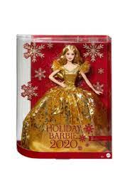 barbie 2020 mutlu yillar bebegi kolleksiyon 2020 ght54 sarisin trendyol holiday barbie barbie holiday barbie dolls