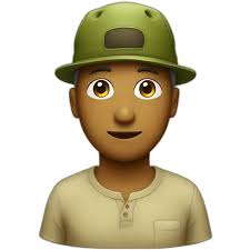 an olive with an olive hat