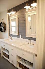 See our shiplap bathroom and learn how to protect it when using in a bathroom. 10 Ways To Add Shiplap To Your Farmhouse Bathroom The Everyday Home