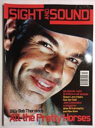Sight and Sound Magazine March 2001 - BILLY BOB THORNTON, GUS VAN SANT