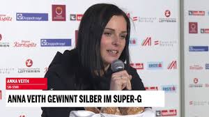 Skiing is my whole life. Anna Veith Gewinnt Silber Im Super G Youtube