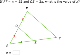 Video on how to define a triangle midsegment and describe the special properties of a triangle midsegment. Ixl Midsegments Of Triangles Geometry Practice