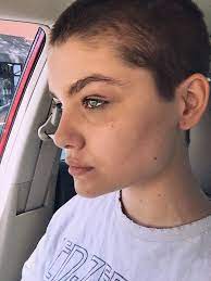 Shaved Head Goals Credit To Tayallard On Twitter Girls With Shaved Heads Shaved Head Pinterest Hair