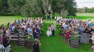 Shot By Drone At S Bar S Barn Lakeland Fl Http Celebrationsoftampabay Com Brandon Photographers Country Wedding Venues Lakeland Wedding Videographer