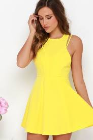 Thrill Chic Er Yellow Dress Yellow Dress Outfit Trendy Party Dresses Junior Party Dresses