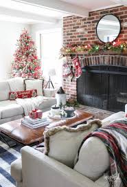 Family Room Christmas Decoration Ideas Holiday Decor Tips Christmas Decorations Living Room Living Room Decor Rustic Christmas Dining Room