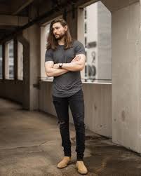 In the fall and winter, complement your jeans and boots with a sweater and a blanket scarf. Black Jeans With Tan Chelsea Boots Summer Outfits For Men 6 Ideas Outfits Lookastic