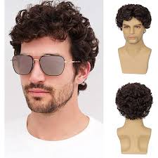 Amazon.com: Peluca para OW Jesse Mccree Cosplay peluca Jesse marrón corto  sintético pelo Cosplay pelucas + gorra de peluca OW como en la imagen REYHS
