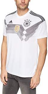 Damit auch du bei deutschland spielen entsprechend ausgerüstet bist findest du im soccerboots fan shop diverse dfb fan sportbekleidung. Adidas Dfb Jersey Wm 2014 Football Shirt Amazon Co Uk Clothing