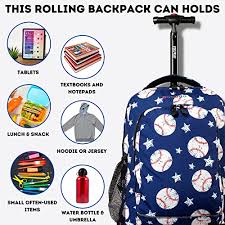 J World New York backpack, Base Ball