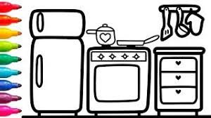 10 gambar mewarnai bertema hari kemerdekaan indonesia ke 74. Pelajari Menggambar Dan Mewarnai Dapur Sudah Siap Memasak Untuk Anak Anak Youtube