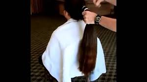 Getting over the fear of change Very Long To Super Short Haircut Youtube