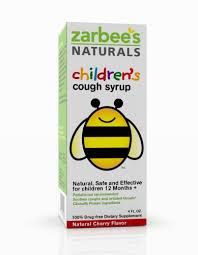 Zarbees Naturals Childrens Cough Syrup Cherry Flavor 4