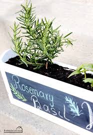 diy kitchen herb planter