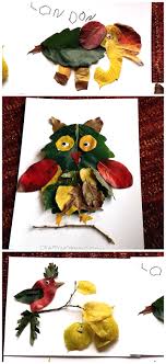 Leaf Animal Crafts For Kids Kids Art Projects Leaf Animals Fall Crafts For Kids