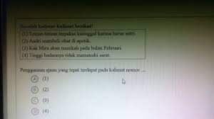 Ejaan yang disempurnakan (eyd) adalah kumpulan aturan tata tulis dalam bahasa indonesia penulisan nama orang yang benar adalah dengan memakai huruf kapital sebagai abjad pertama di penulisan yang benar adalah negara barat jika di depan sendiri atau negara barat jika di tengah. Penggunaan Ejaan Yang Yang Tepat Pada Kalimat Nomor Brainly Co Id