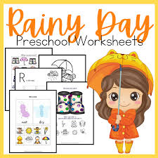 Spring coloring pages that parents and teachers can customize and print for kids. Free Rainy Day Printables For Preschoolers