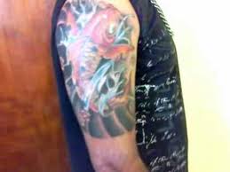 Bachelor of arts (ba) hons graphic media 1st class. Street Tattoo Studio Pocoes Ba By Romuleque Carpa Koi Fish Tattoo Color Youtube