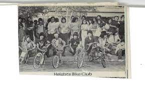 Heights Bike Club At Monte Beach Park Houston Texas 1980 S