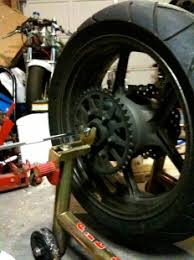 homemade motorcycle wheel balancer