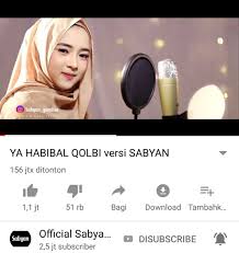 Check spelling or type a new query. Video Youtube Ya Habibal Qolbi Ditonton Dan Disukai Lebih Banyak Penonton Daripada Sayang Halaman All Kompasiana Com