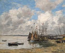 Eugene Louis Boudin Le Crotoy Port De Peche Et Rivage 1890 Mutualart Art Day Latin American Art Art