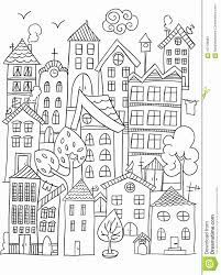 Make a fun coloring book out of family photos wi. Cute Spring Coloring Pages Luxury City Coloring Page Stock Vector Illustration Of City Peel And Stick Wallpaper Coloring Pages Spring Coloring Pages
