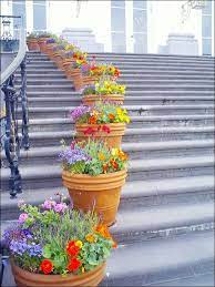 Flower Pots Decoration Ideas My Desired Home Patio Flower Pots Patio Flowers Flower Pots