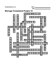 If you are looking for a quick, free, easy online crossword, you've come to the right place! Biology Crossword Puzzle 2 1 Answers Pdf 1 2 3 4 9 M C O N O S A C C A R D E 12 S U B S T C O V A L E N 5 V A 7 A C N T 10 D I H E S I O N V R A 13 14 Course Hero