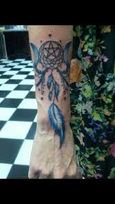 Wiccan Dreamcatcher Tattoo Wiccan Tattoos Tattoos Cool Tattoos Design concept for banner hand drawn dreamcatcher with arrow and feathers. wiccan dreamcatcher tattoo wiccan