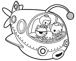 Strange aquatic creatures to color with tho colors you like. Octonauts Coloring Pages Print Free For Kids Wonder Day Coloring Pages For Children And Adults