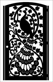 Image Result For Rejas Fierro Forjado Pavo Real With Images Custom Metal Art Metal Art Bird Design