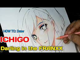 Anime smoothest man alive darling in the franxx. How To Draw Darling In The Franxx Anime Face Ichigo Real Time Youtube