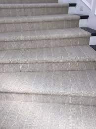 Neutral Stripe Stair Runner Stair Runner Carpet Carpet Stair Treads Stair Runner