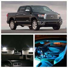 13pcs Ice Blue Bulbs White Led Lights Interior Package Kit For 2000 2004 Toyota Tundra Map Dome License Plate Li 2004 Toyota Tundra Car Lights White Led Lights