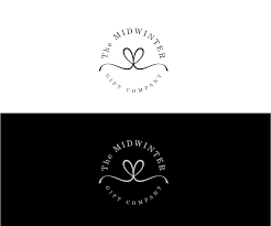 Bursting stars from gift box logo. Upmarket Elegant Gift Shop Logo Design For The Midwinter Gift Company By Ezekiel30 Design 13167593