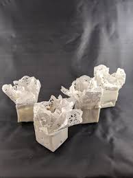 Set of 4 Orange Cinnamon Wax Fire Starters