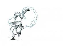 The first time bending ever introduced in avatar: Water Bending Gifs Tenor
