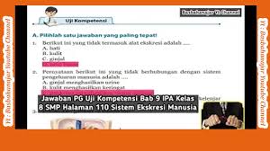 Sebagai tempat pertukaran gas oksigen dan gas karbon dioksida; Jawaban Pg Uji Kompetensi Bab 9 Ipa Kelas 8 Smp Halaman 110 Sistem Ekskresi Manusia Youtube