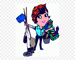 Clean toilet bowl linear illustration bathroom cleaning concept. House Cleaning Cartoons Clip Art Cleaning Service Png Download 1242918 Pinclipart
