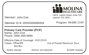 Policy number on insurance card. Member Id Card