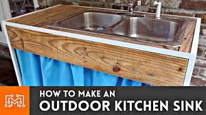 Maybe you would like to learn more about one of these? How To Make An Outdoor Kitchen Sink I Like To Make Stuff
