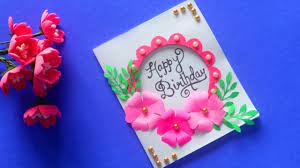 In your greeting card, use conversational language, avoid clichés, and keep it brief and to the point. How To Make Greeting Cards For Mothers Birthday At Home Easy