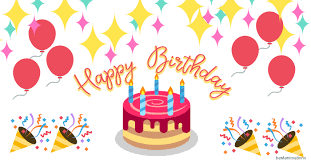 happy birthday gif Happy birthday emoji cards to share with ...