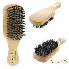 Hard Reinforced Boar Bristles Club Brush Wooden Handle Model No 7722 By Magic 636227177227 Ebay In 2021 Boar Bristle Boar Bristle Hair Brush Hair Brush
